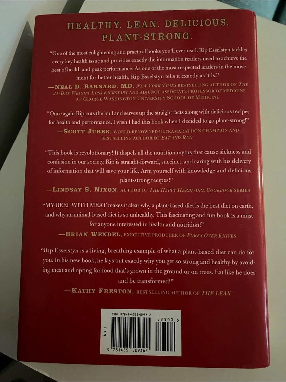 “My Beef With Meat” hardcover